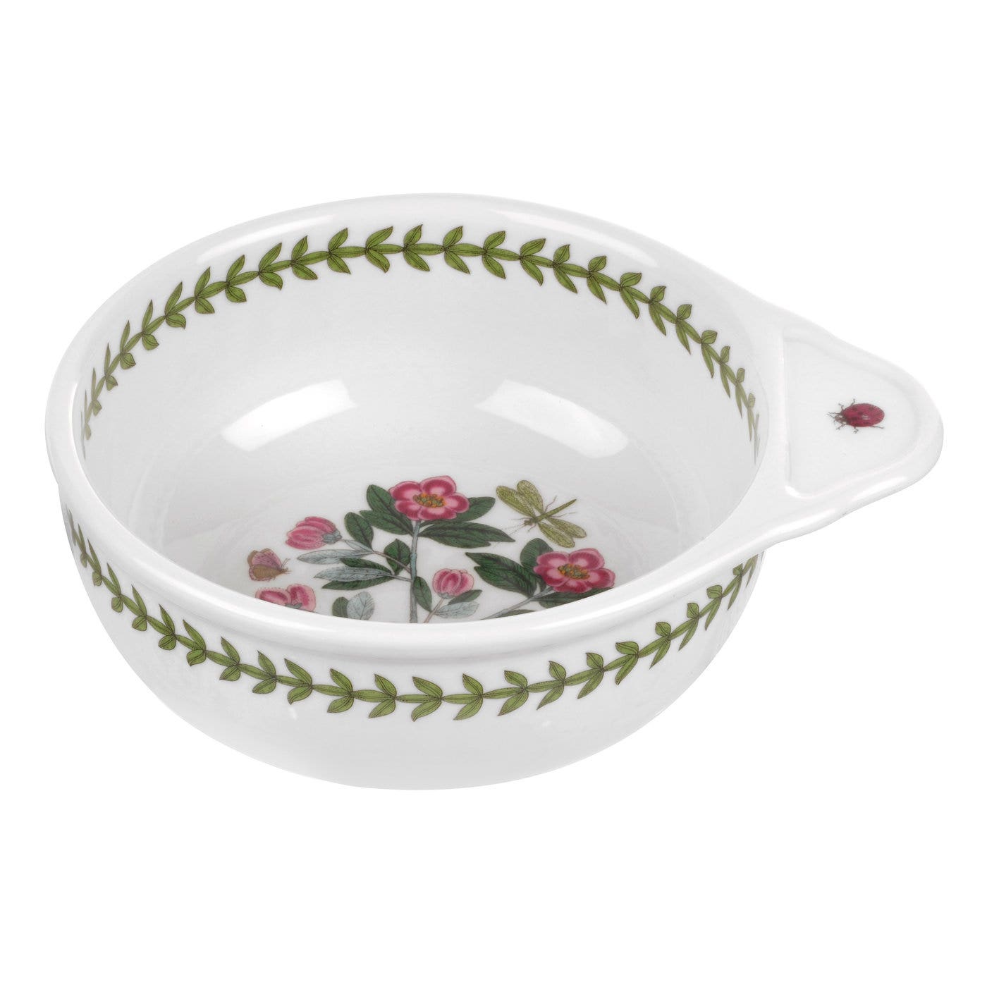 Portmeirion Botanic Garden Round Baking Dish with Single Handle