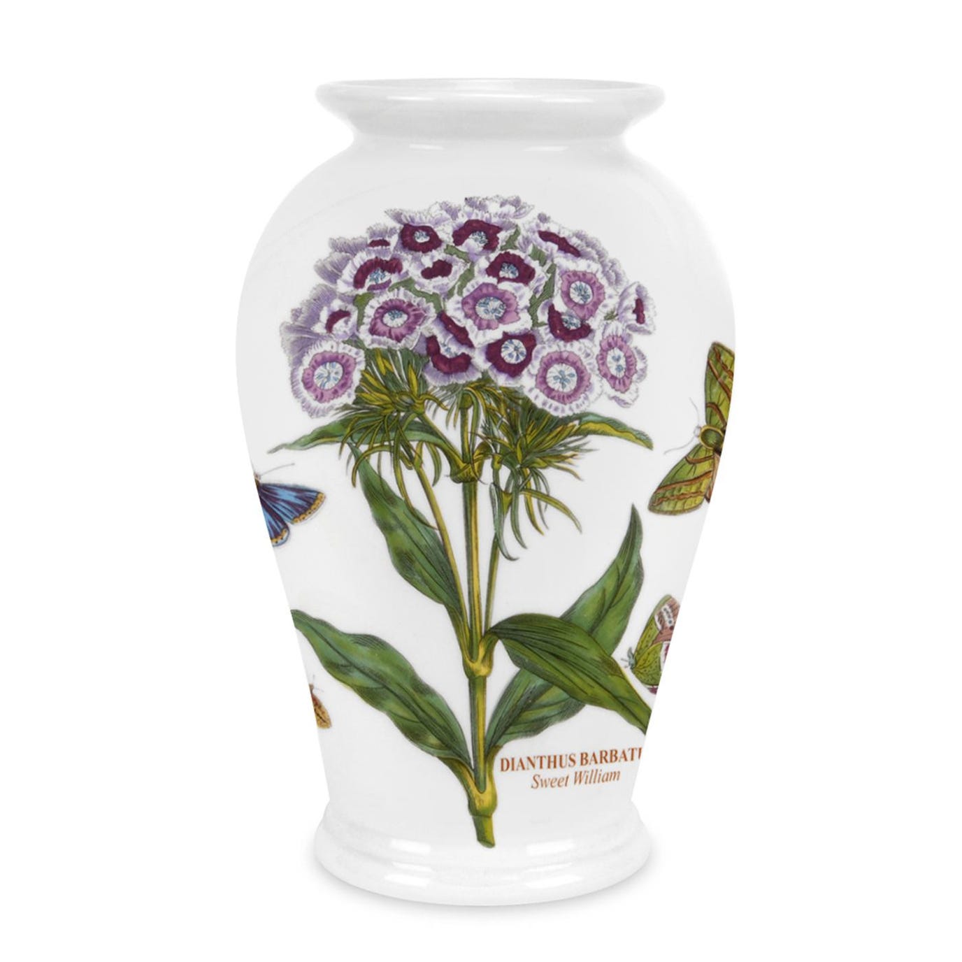 Portmeirion Botanic Garden Canton Vase 7 inch Sweet William