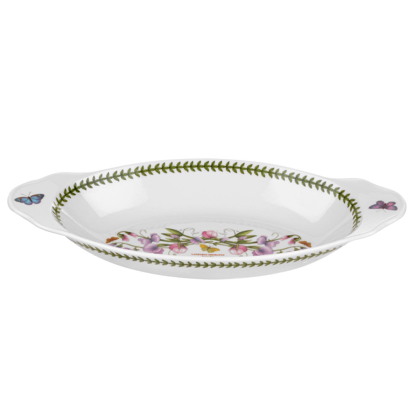 Portmeirion Botanic Garden Oval Baking Dish with Handles