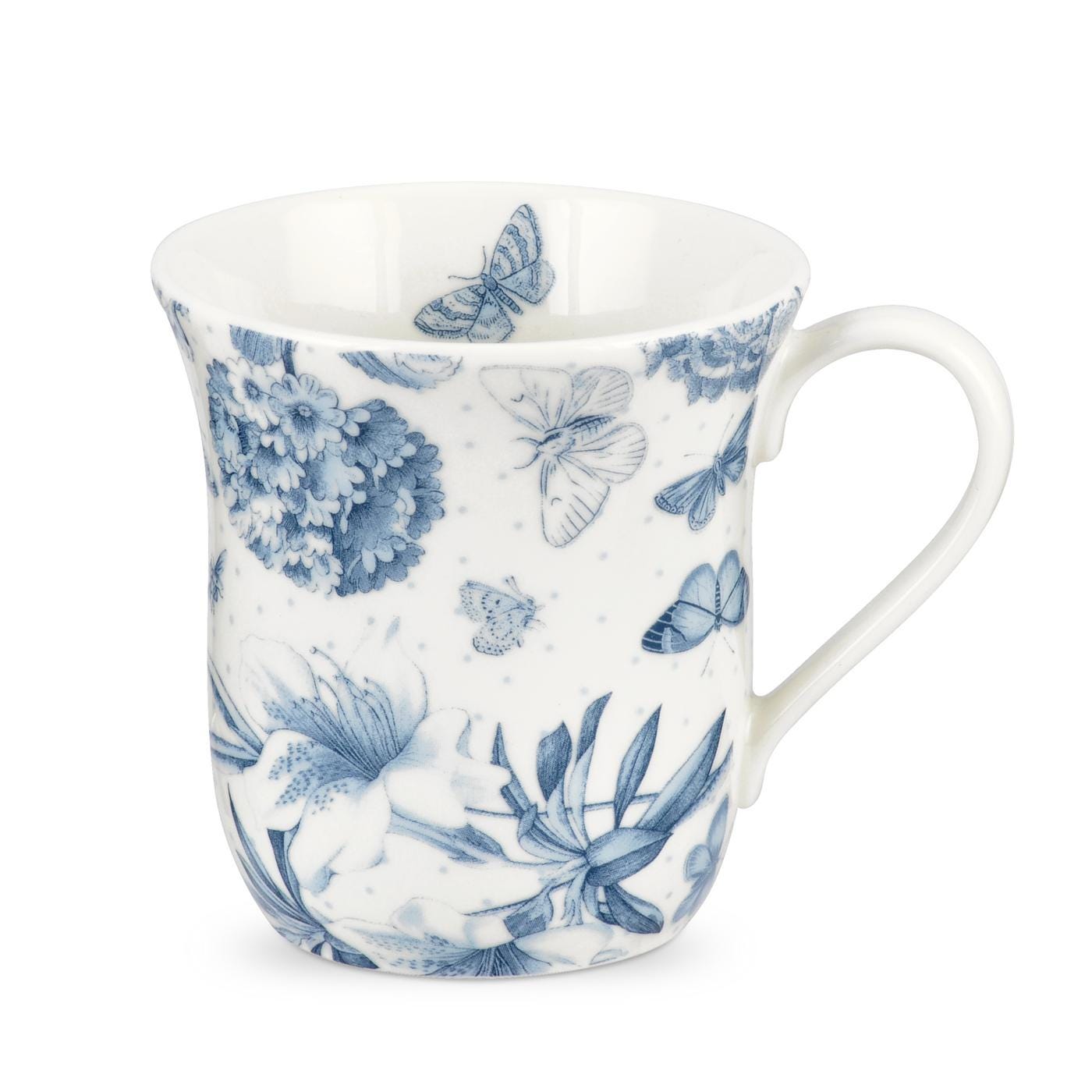 Portmeirion Botanic Blue Mugs Set of 6 