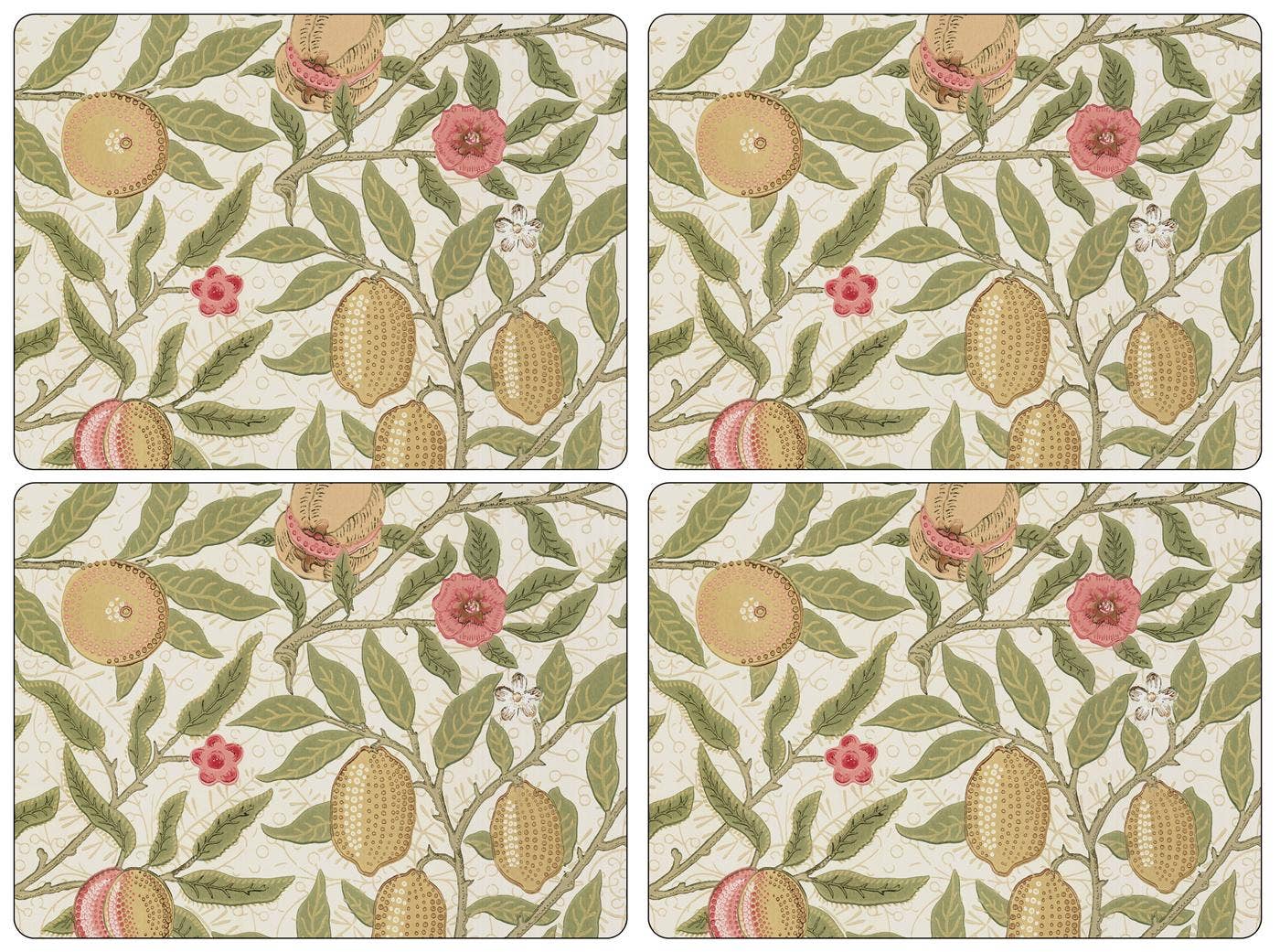 Pimpernel Fruit Cream Placemats Set of 4 