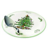 Spode Christmas Tree Cake Plate and Server