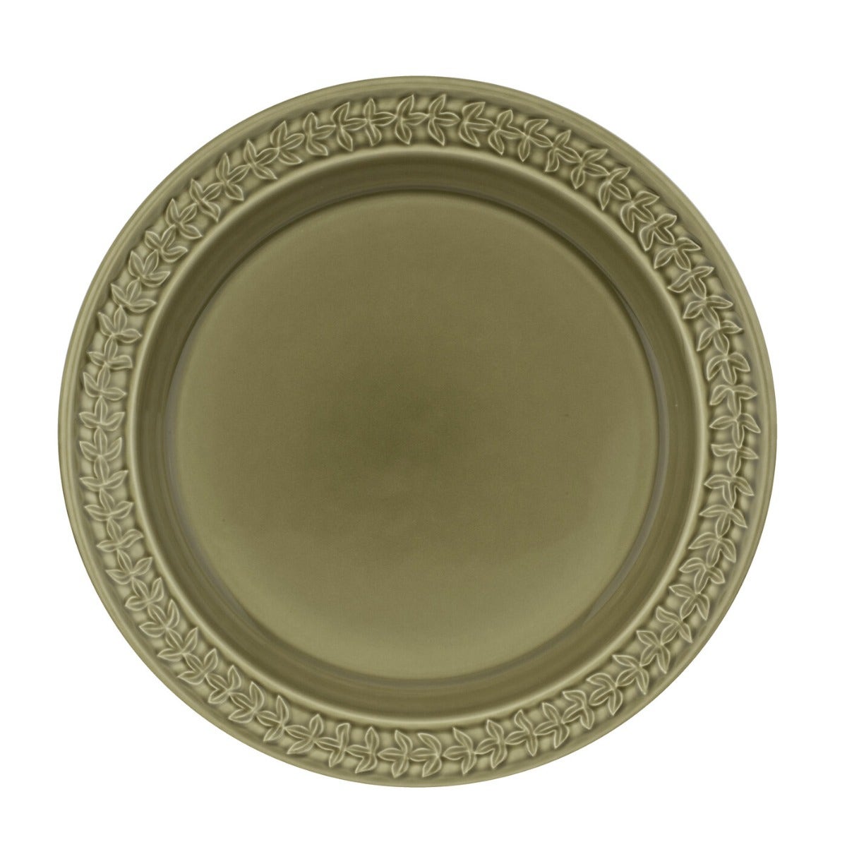 Seconds Portmeirion Botanic Garden Harmony Moss Green Dinner Plate