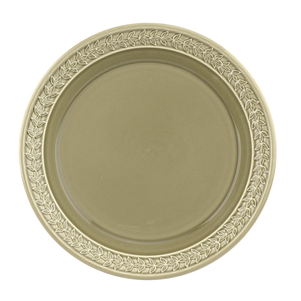 Seconds Portmeirion Botanic Garden Harmony Moss Green 8 inch Plate