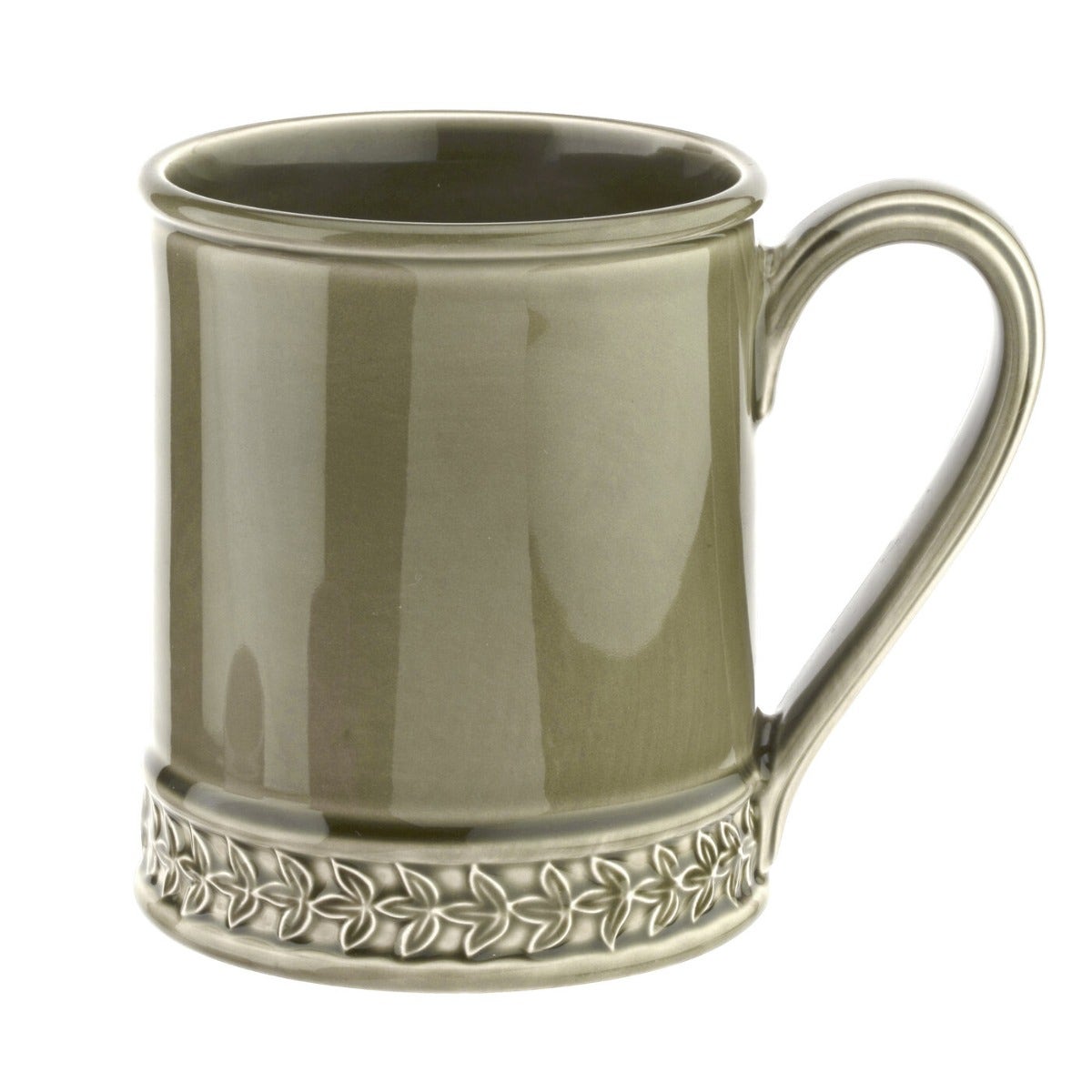 Seconds Portmeirion Botanic Garden Harmony Moss Green 16 oz Tankard 