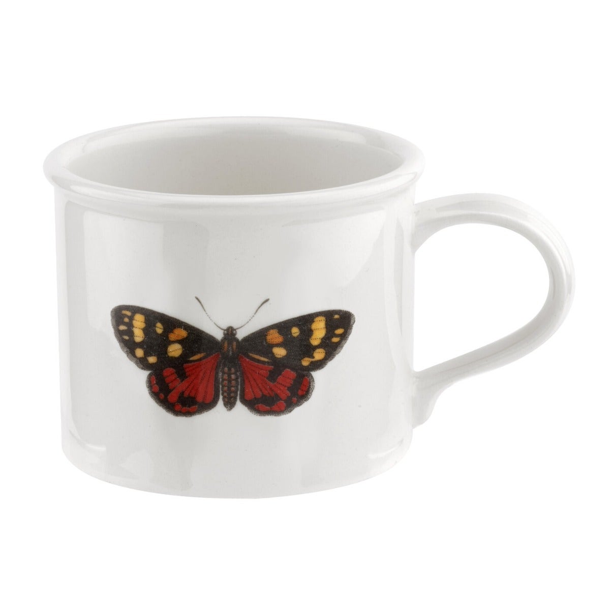 Seconds Portmeirion Botanic Garden Harmony Breakfast Cup - No Guarantee of Butterfly Designs