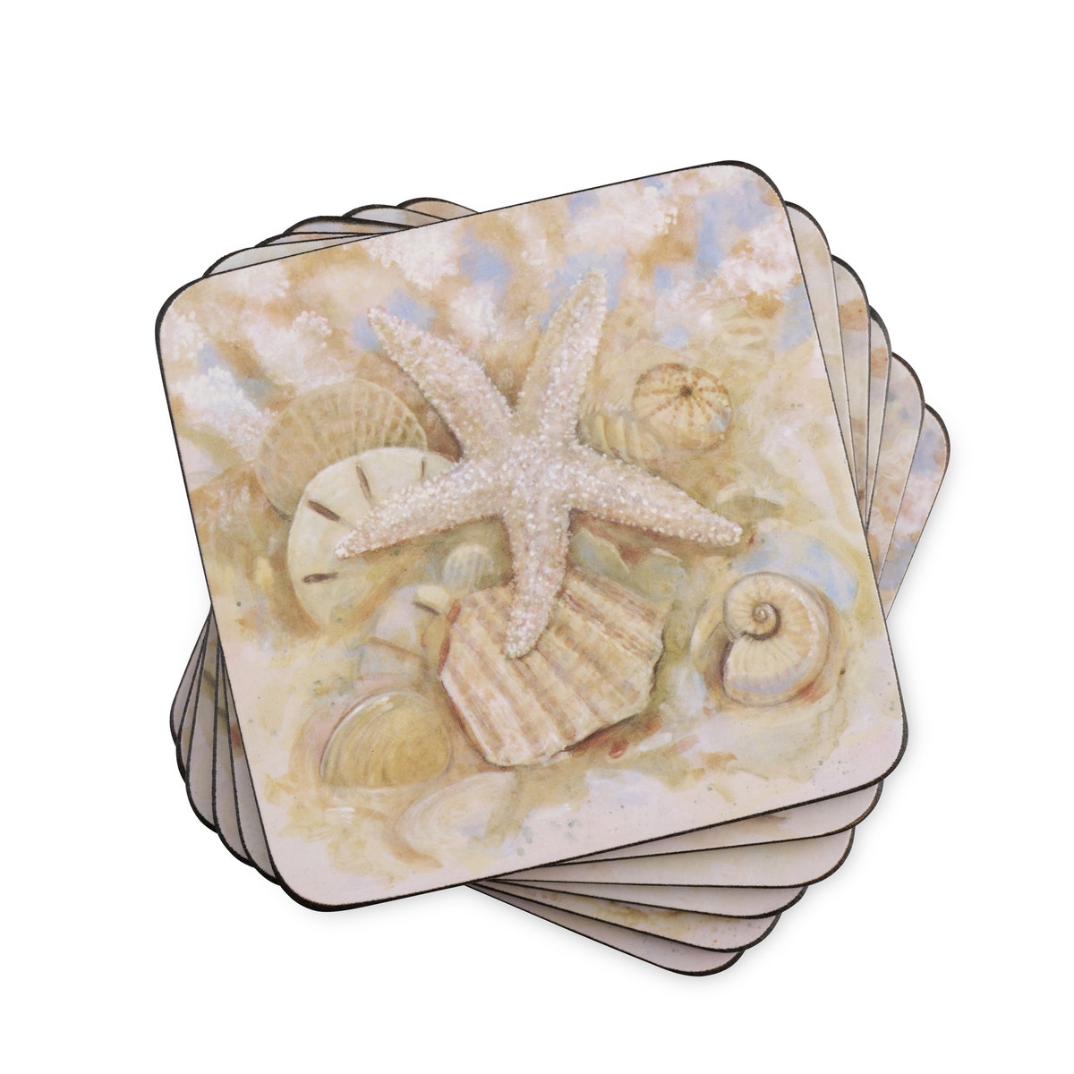 Pimpernel Beach Prize Coasters Set of 6