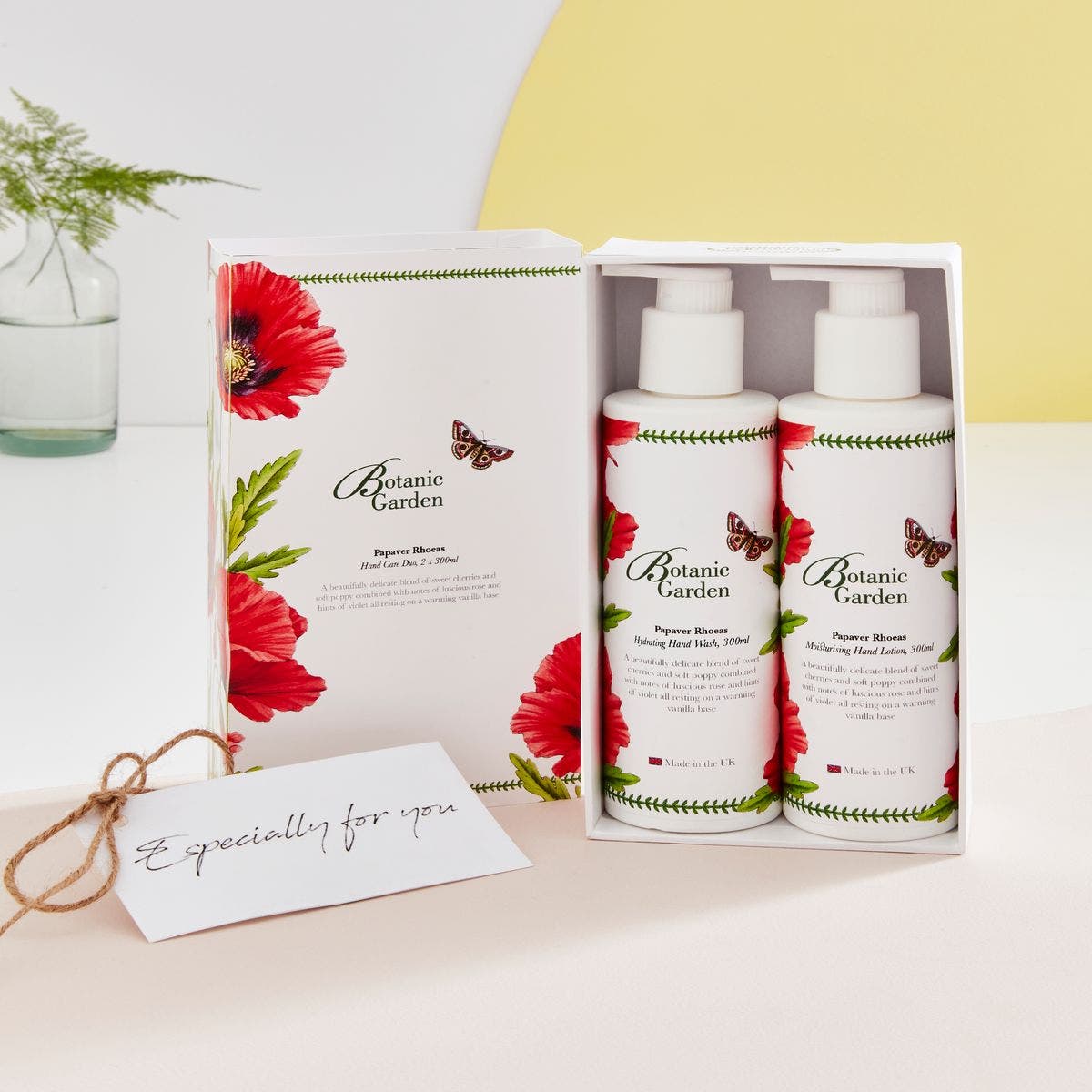 Botanic Garden poppy giftset