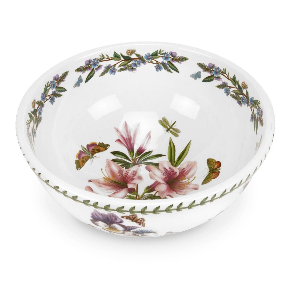 Seconds Portmeirion Botanic Garden 11 Inch Salad Bowl - No Guarantee of Flower Design