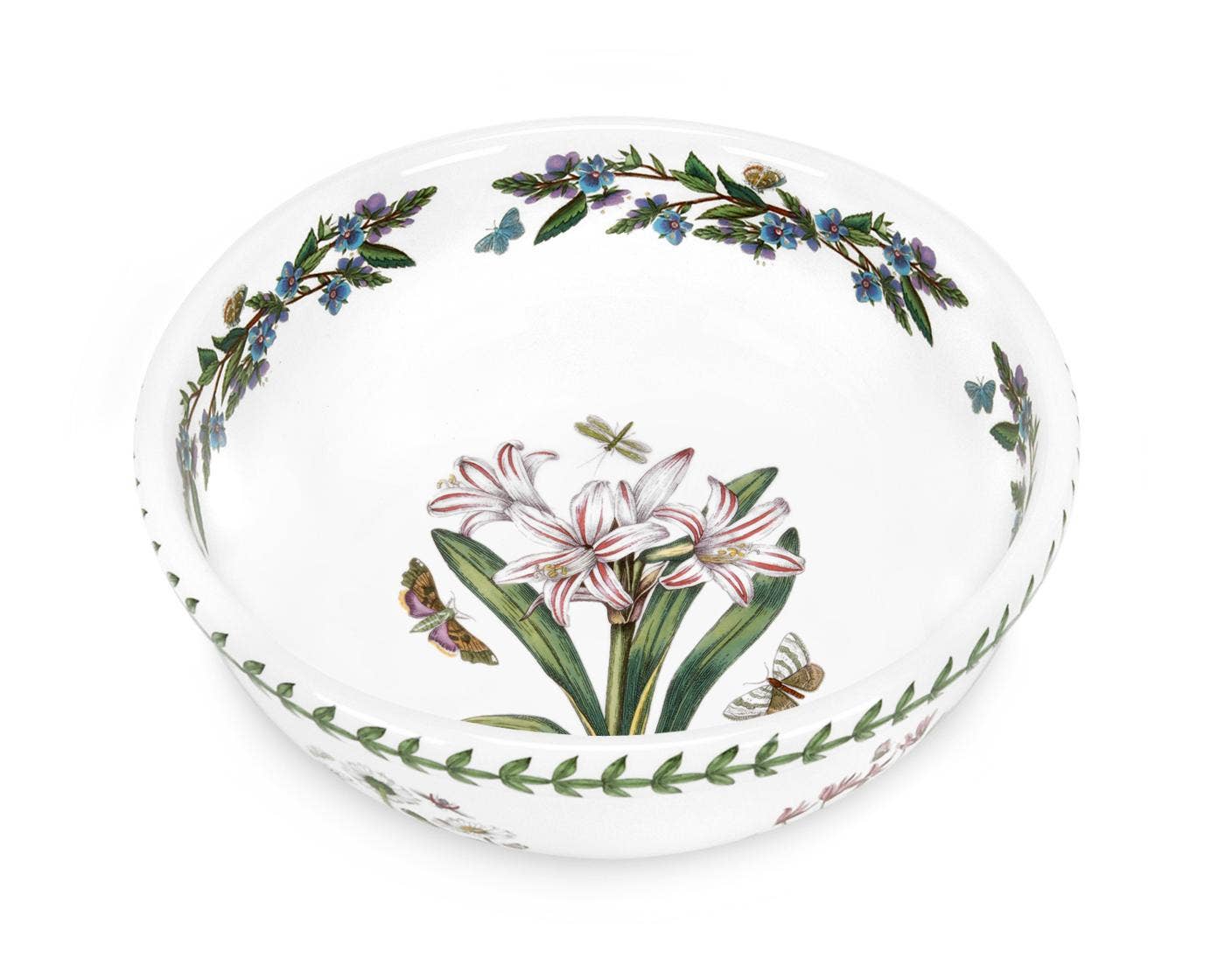 Seconds Portmeirion Botanic Garden 9 Inch Salad Bowl - No Guarantee of Flower Design