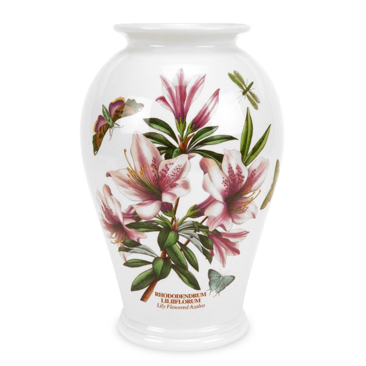 Portmeirion Botanic Garden 10 Inch Canton Vase Azalea