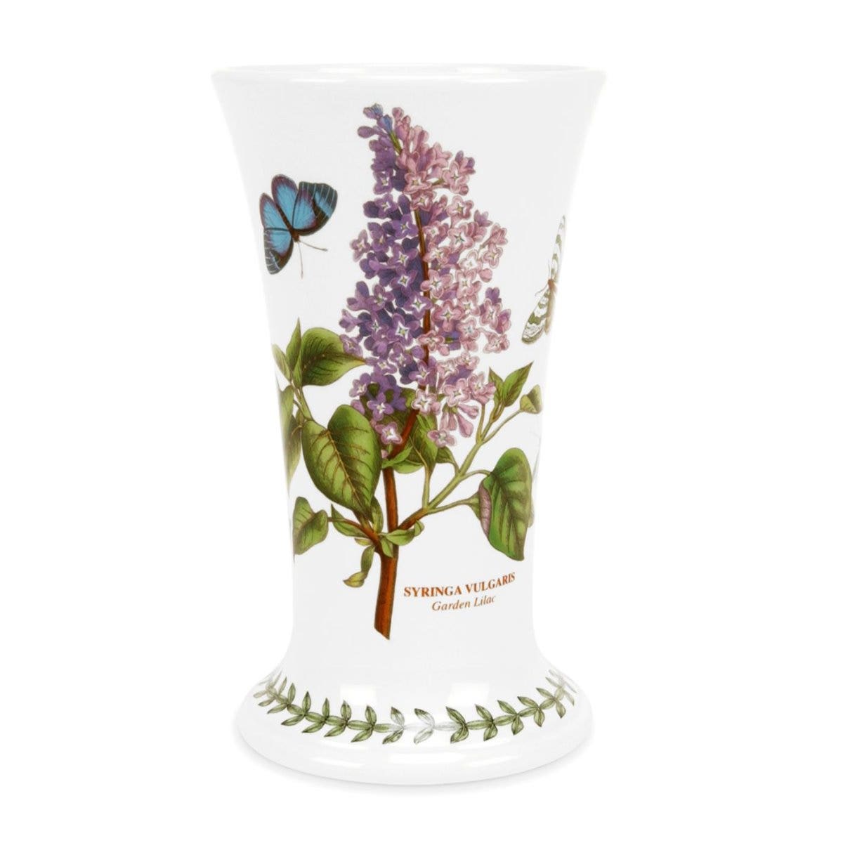 Seconds Portmeirion Botanic Garden Flared Vase - No Guarantee of Flower Design