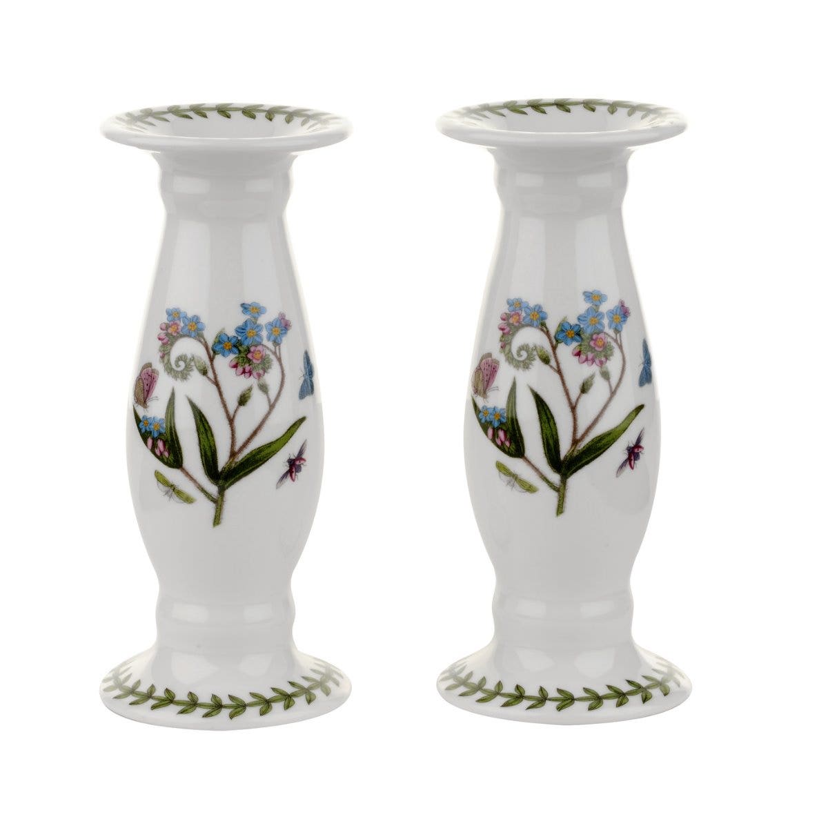 Portmeirion Botanic Garden Mini Candlestick Set Of Two