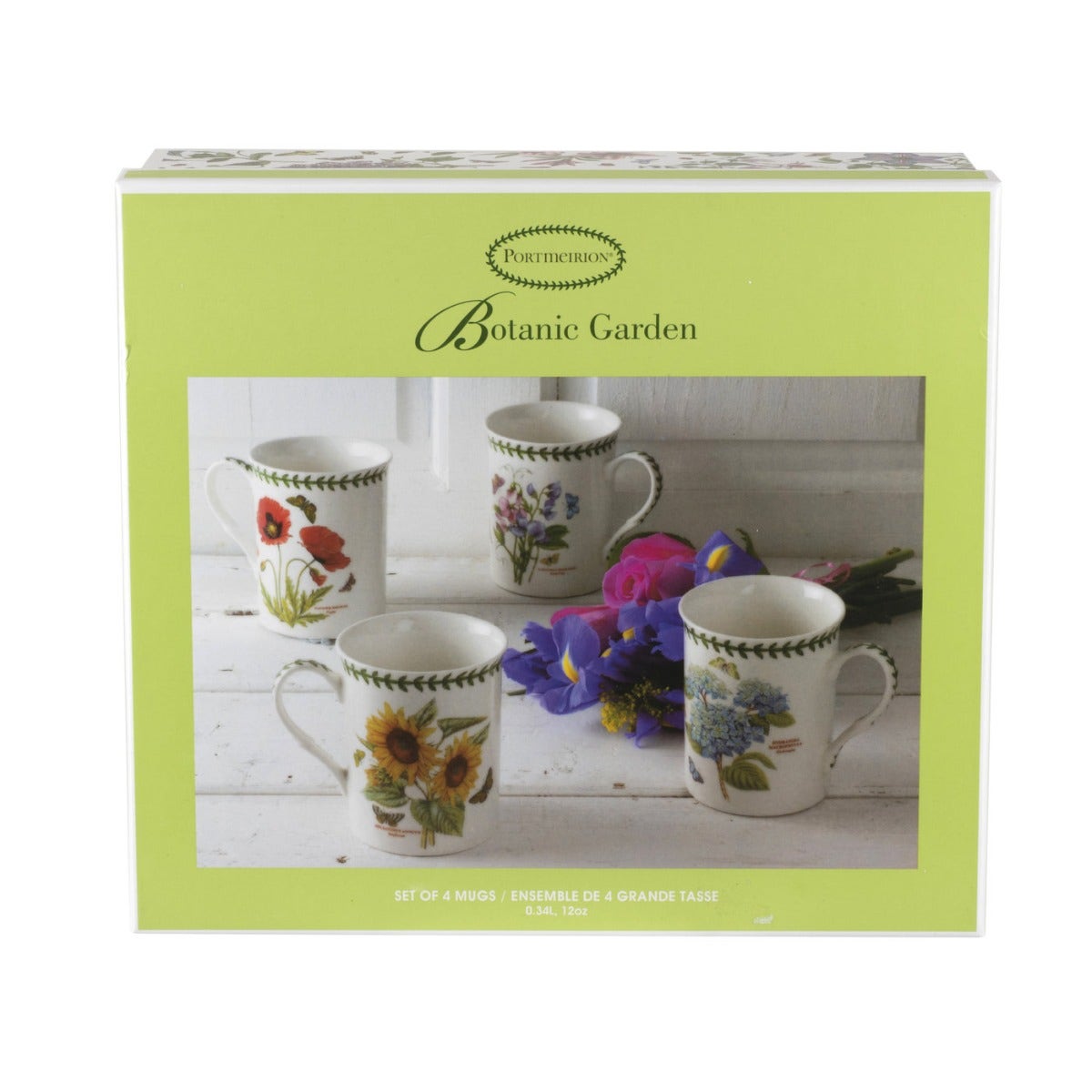 Portmeirion Botanic Garden Mugs Set of 4