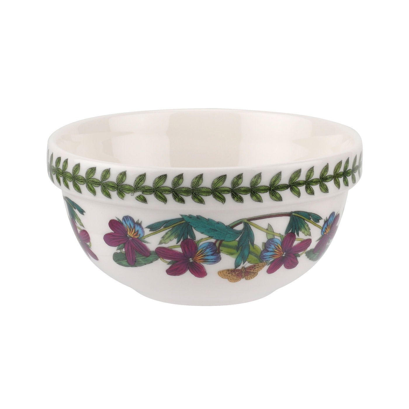 Seconds Portmeirion Botanic Garden Set Of 6 5 Inch Bowls - No Guarantee of Flower Design