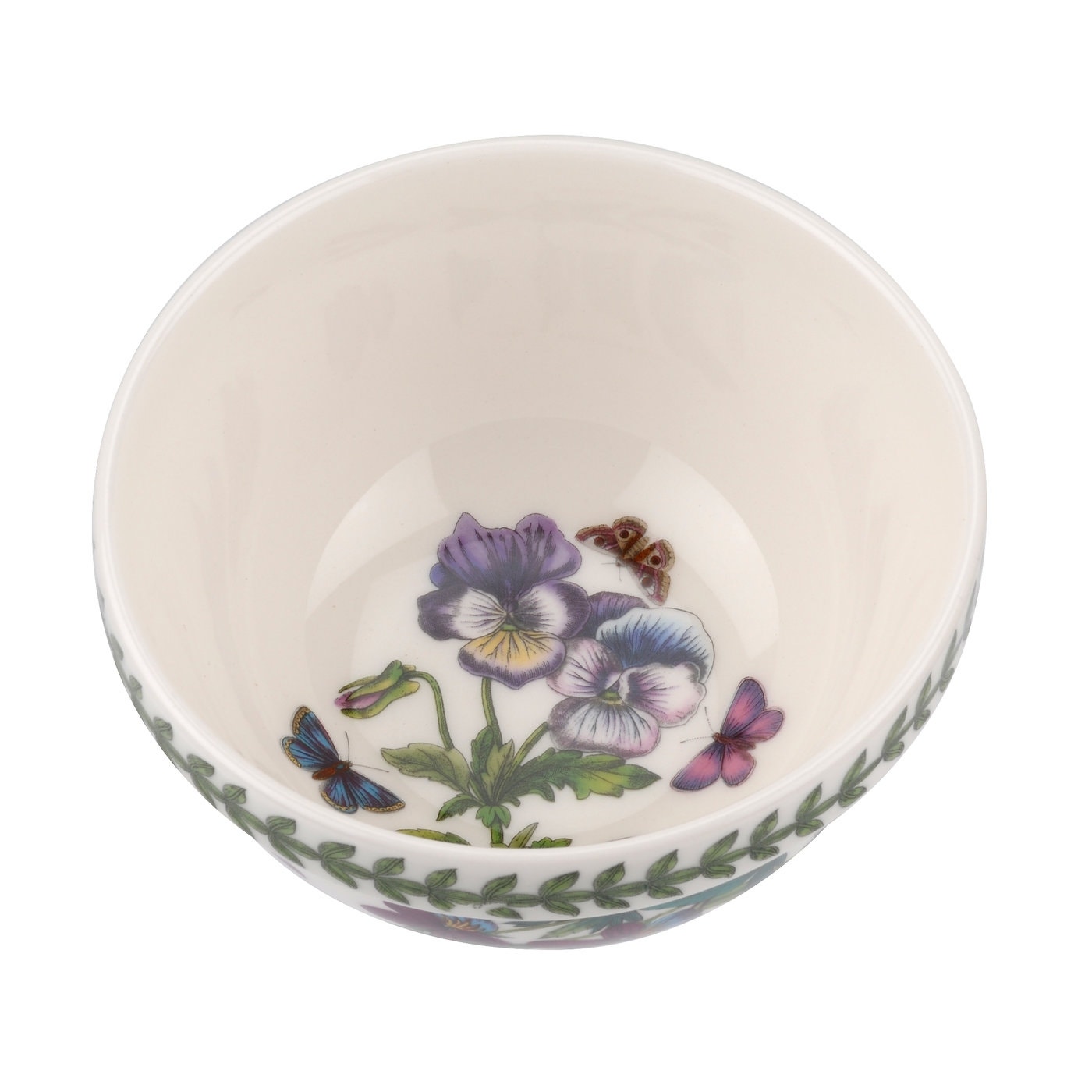 Seconds Portmeirion Botanic Garden Set Of 6 5 Inch Bowls - No Guarantee of Flower Design