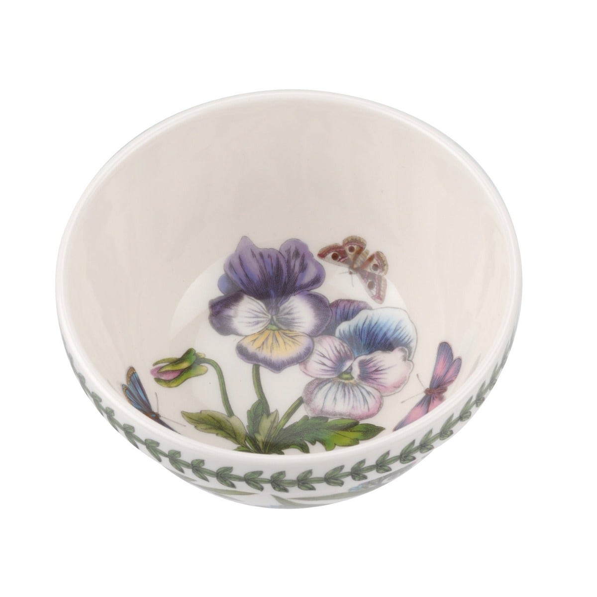 Seconds Portmeirion Botanic Garden 4.5 Inch Stacking Bowl - No Guarantee of Flower Design