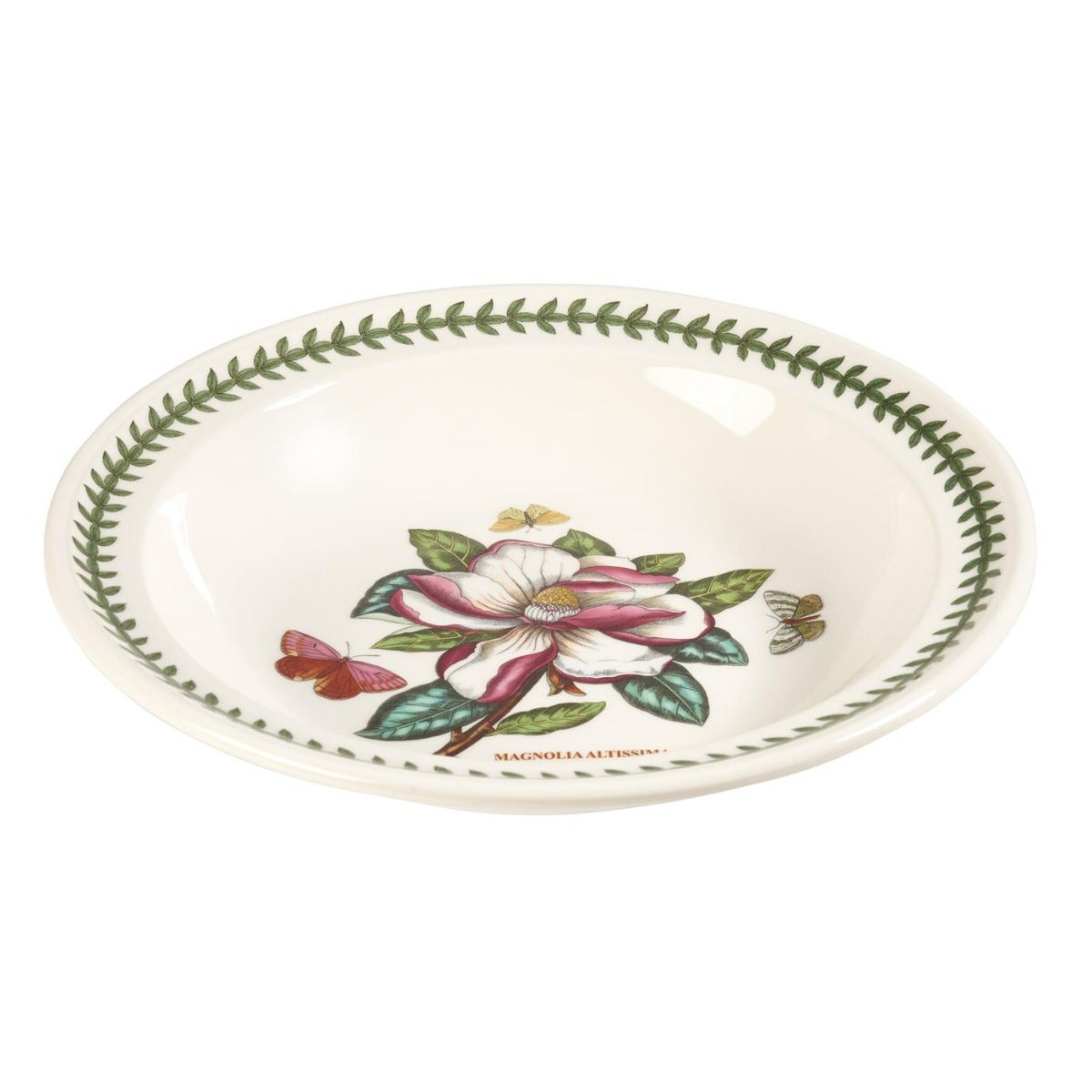 Seconds Portmeirion Botanic Garden 11.75 Inch Low Bowl  - No Guarantee Of Flower Design