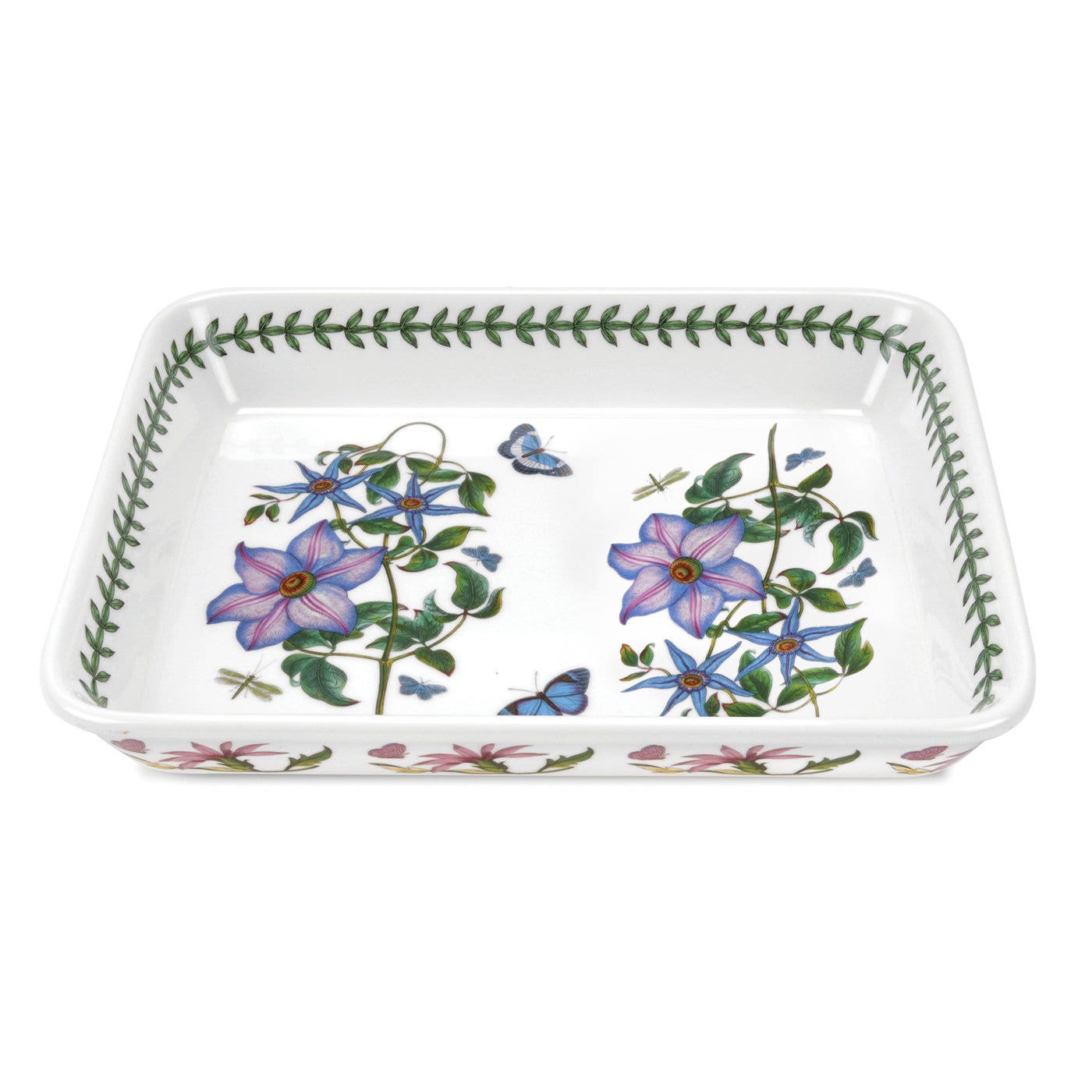 Portmeirion Botanic Garden Lasagne Dish 12.5x 10 inch  