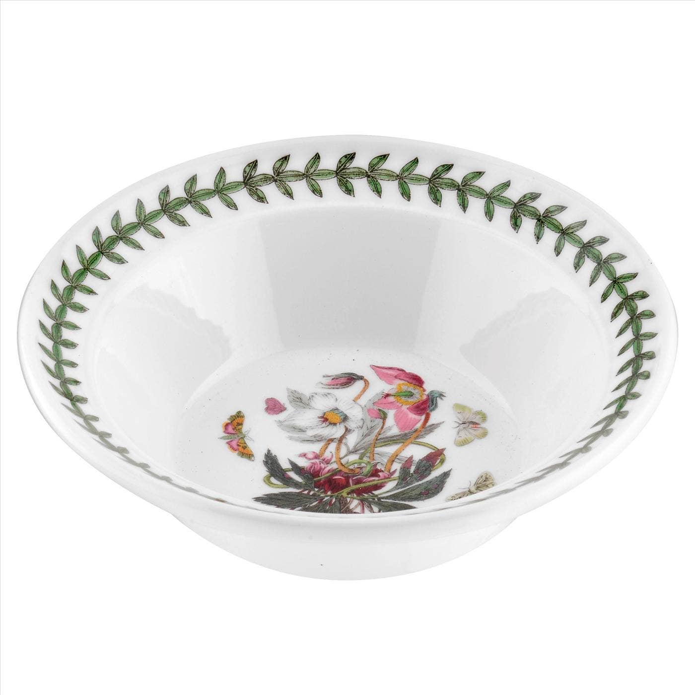 Seconds Portmeirion Botanic Garden Set of 6 Oatmeal Bowl  -  No Guarantee of Flower Design