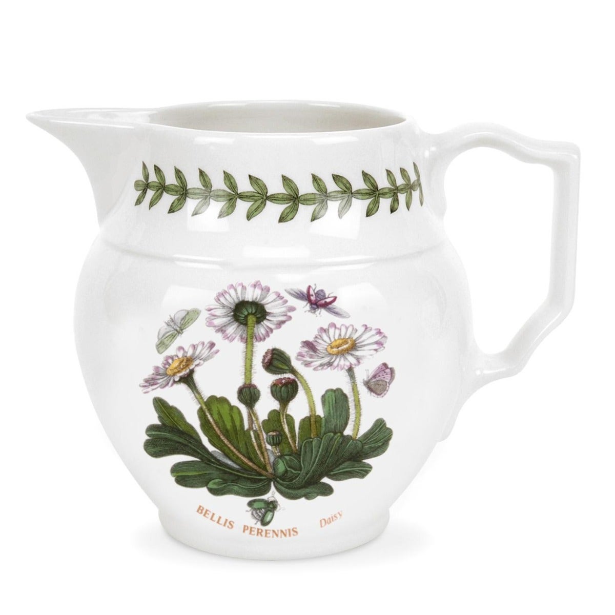 Seconds Portmeirion Botanic Garden 1 Pint Staffordshire Jug - Daisy