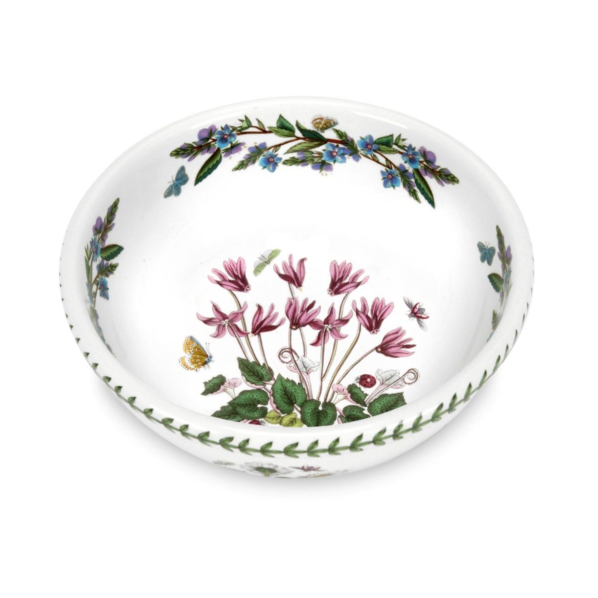 Seconds Portmeirion Botanic Garden 8 Inch Salad Bowl - No Guarantee of Flower Design