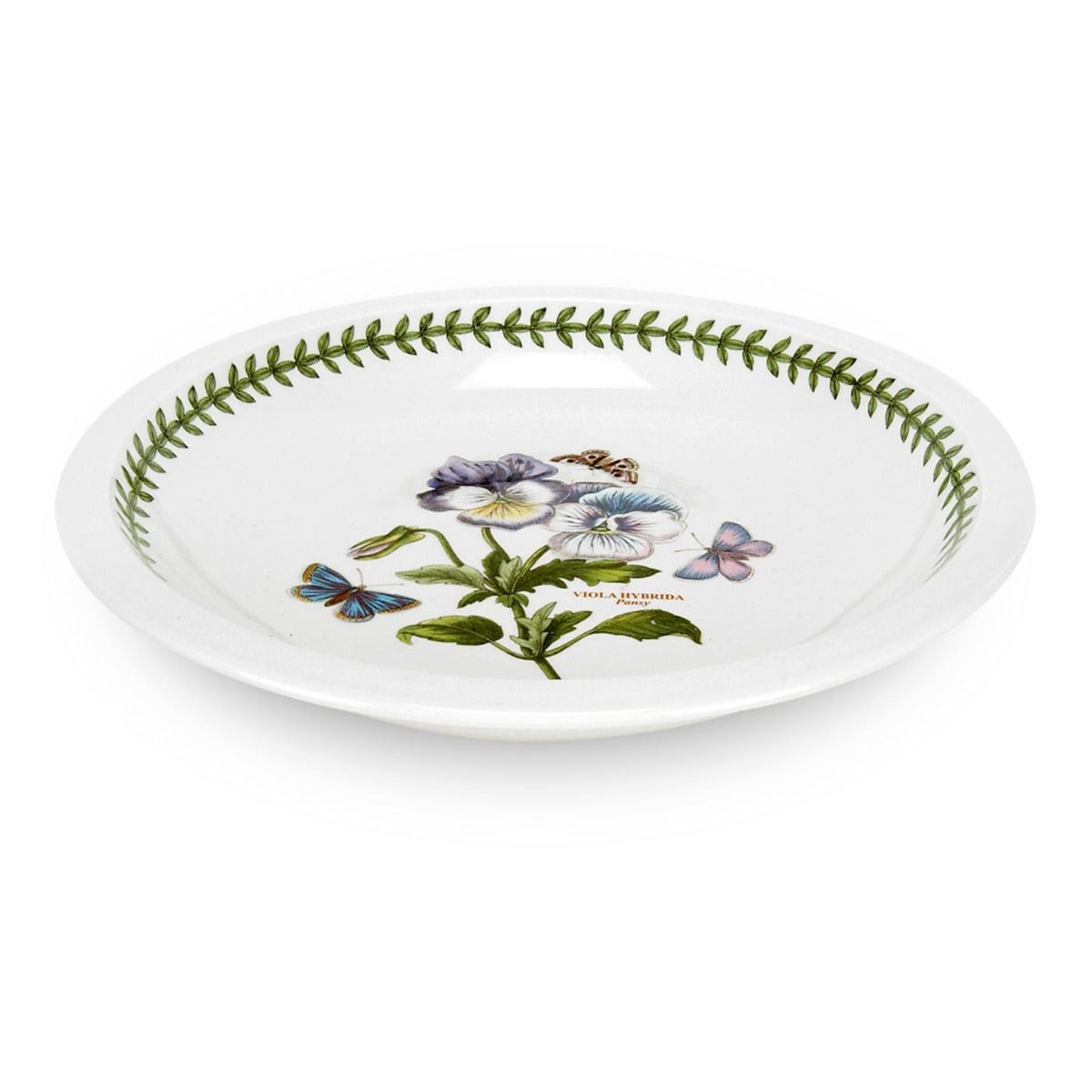 Seconds Portmeirion Botanic Garden Single 8.75 Inch Low Bowl - No Guarantee of Flower Design