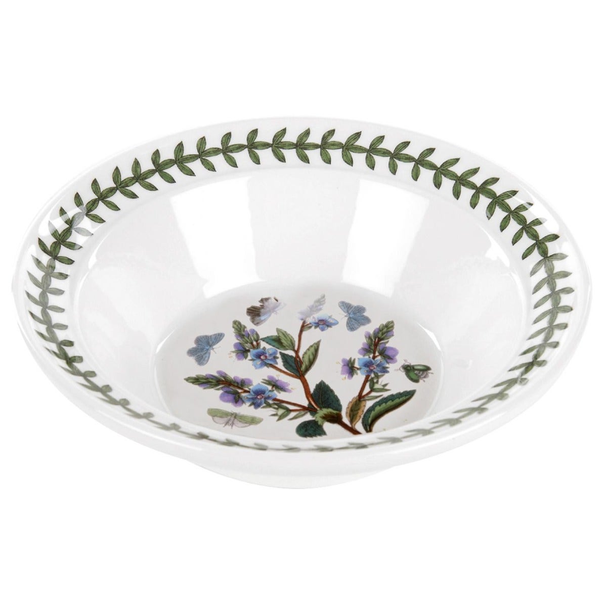 Seconds Portmeirion Botanic Garden Set Of 6 Oatmeal Bowls - Speedwell