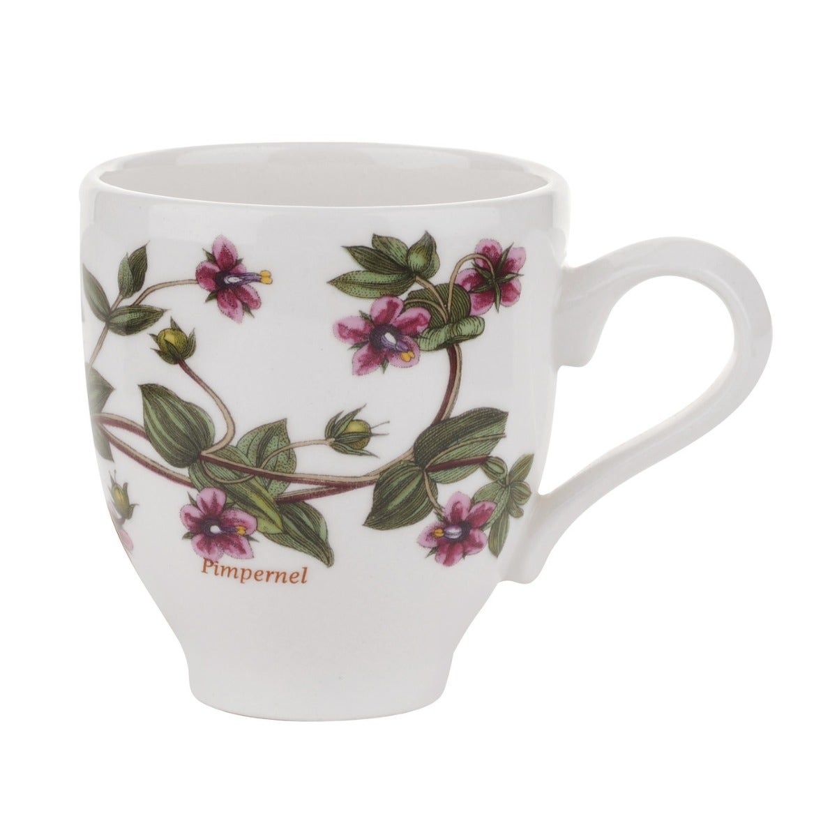 Seconds Portmeirion Botanic Garden Trad Shape Coffee Cup No Guarantee of Flower Design