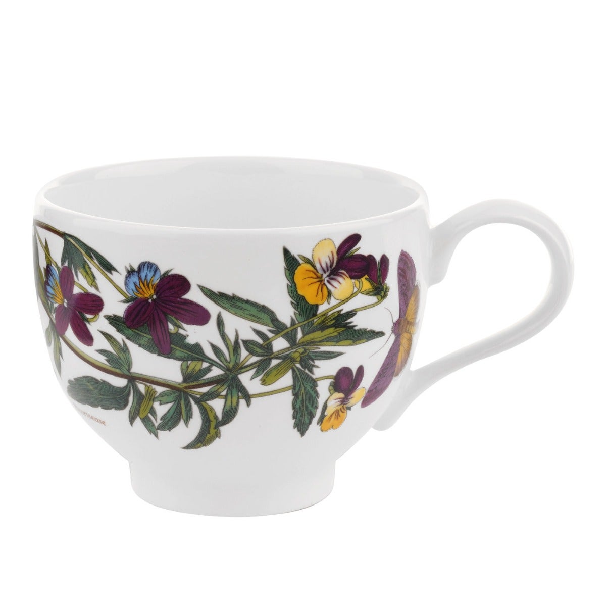 Seconds Portmeirion Botanic Garden Set Of 6 Tea Cups ONLY (T) - Rhododendron 