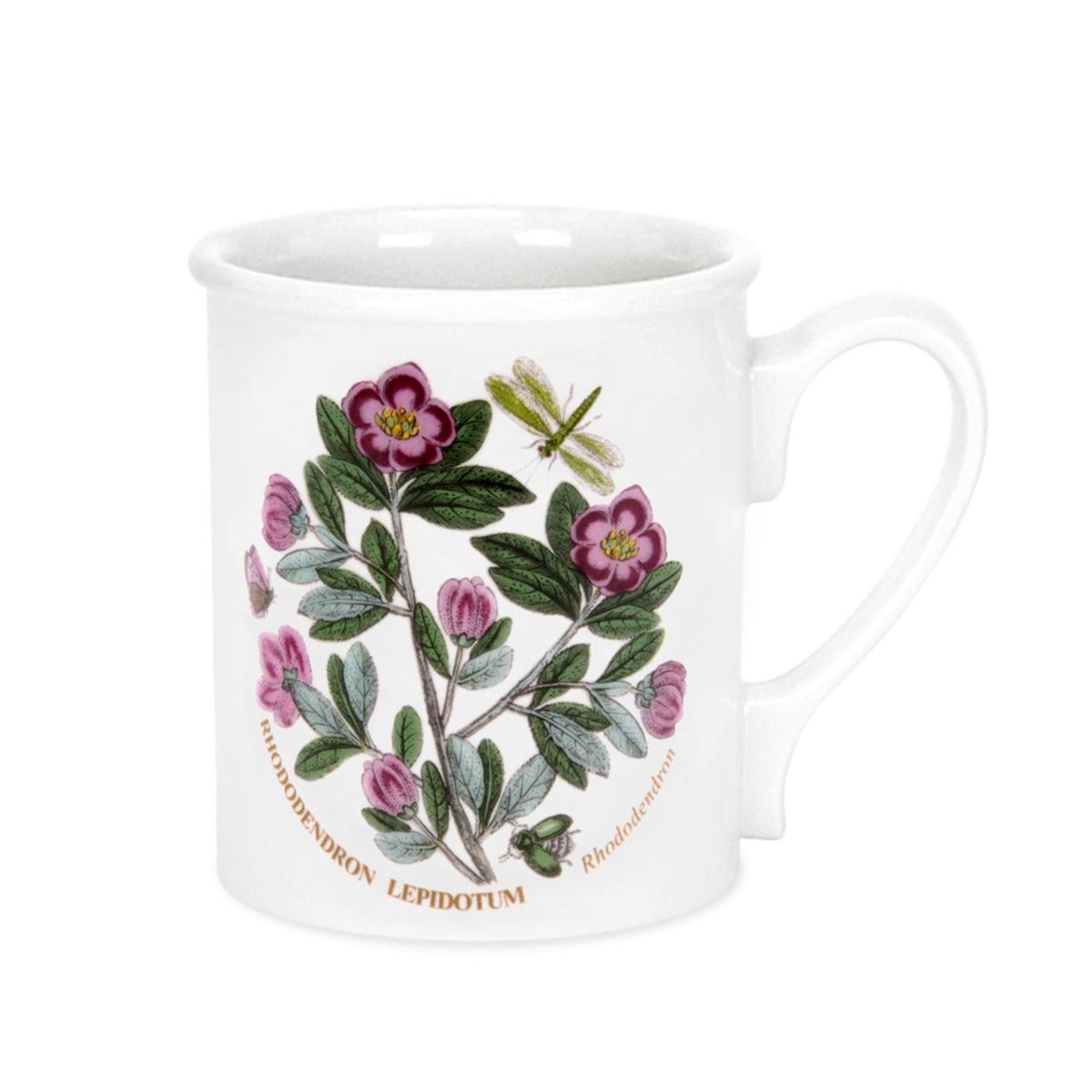 Seconds Portmeirion Botanic Garden Breakfast Mug - Rhododendron