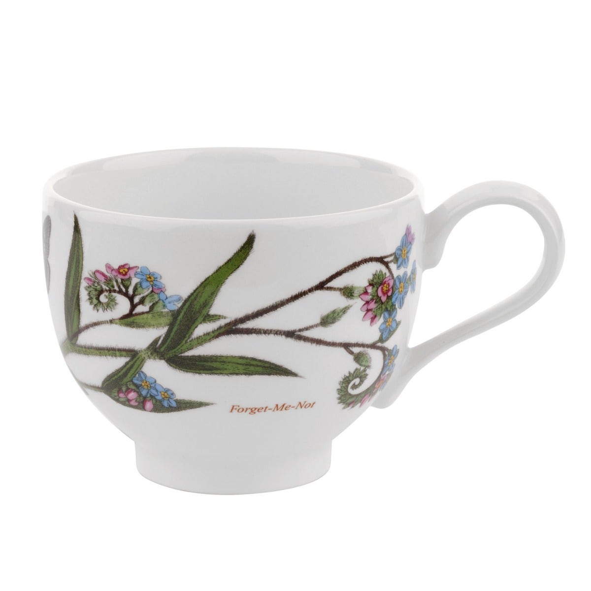 Seconds Portmeirion Botanic Garden Trad Shape Breakfast Cup No Guarantee of Flower Design