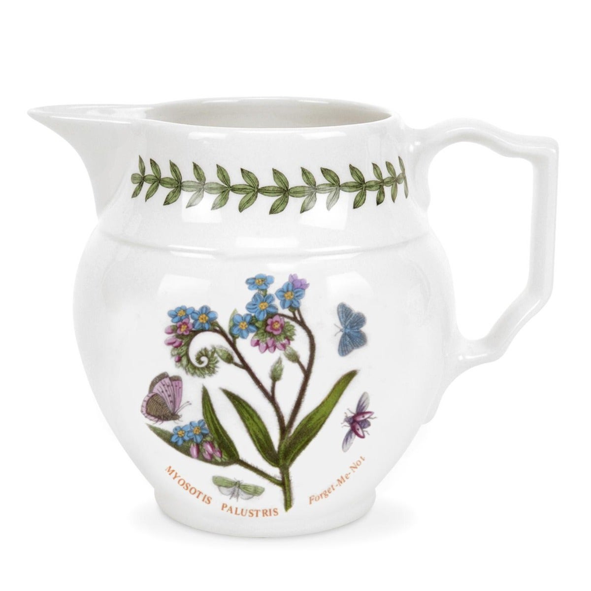 Seconds Portmeirion Botanic Garden Staffordshire Jug 1 Pint No Guarantee of Flower Design