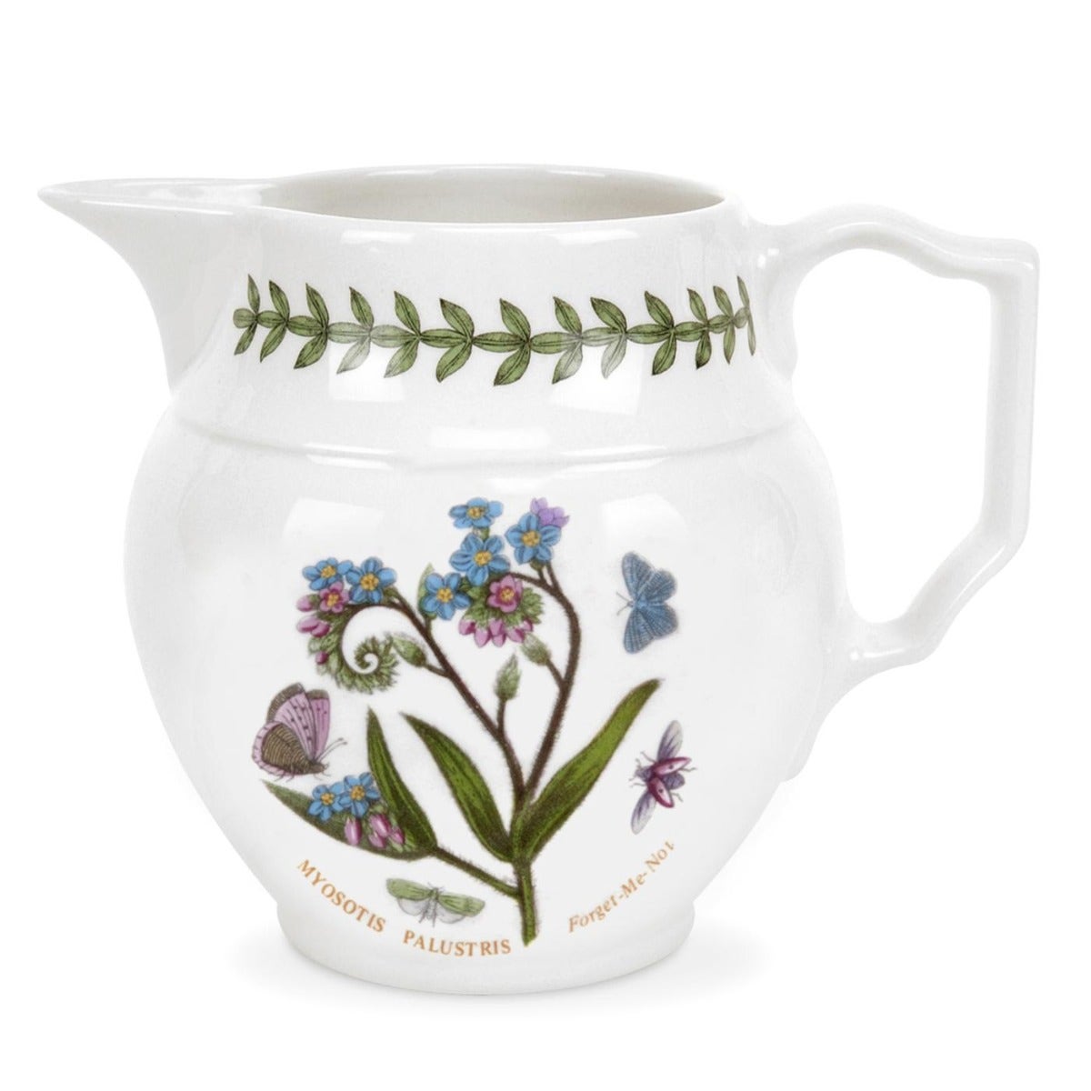 Seconds Portmeirion Botanic Garden Staffordshire Jug 0.5 Pint - No Guarantee of Flower Design