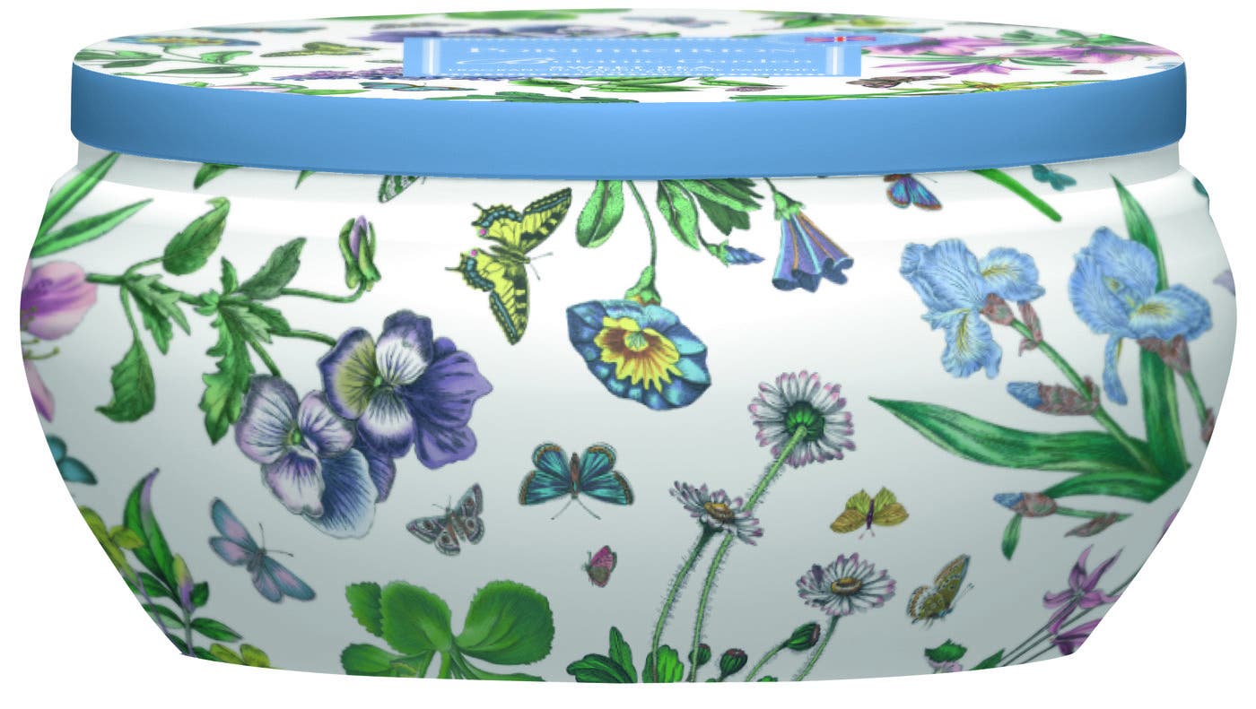 Portmeirion Botanic Garden Boutique Candle Tin - Sweet Pea 