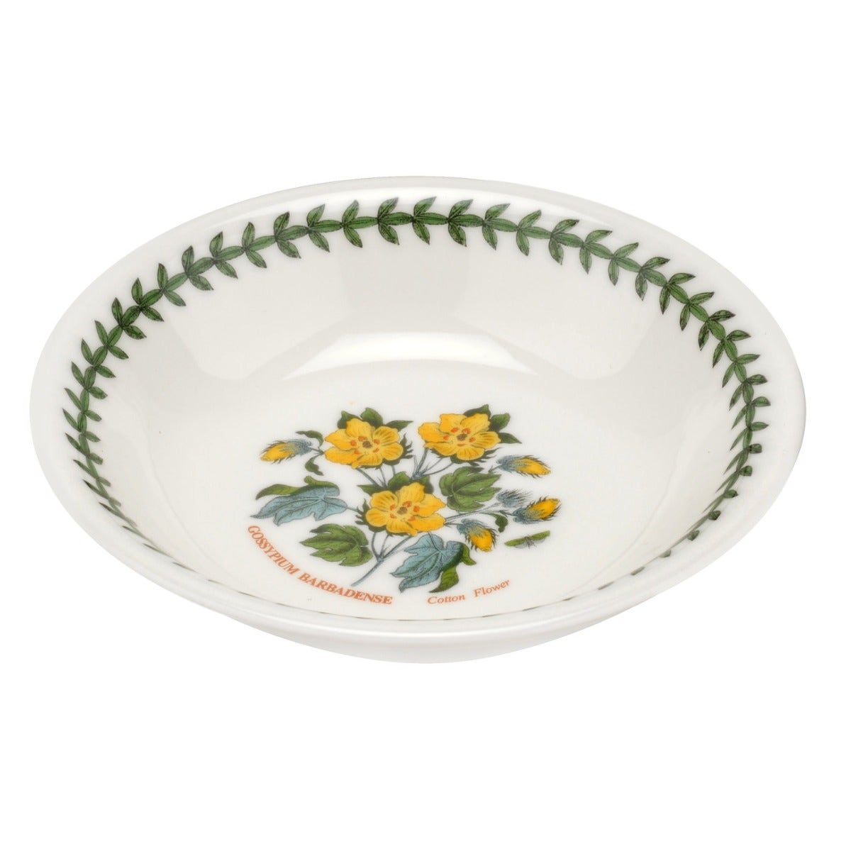 Seconds Portmeirion Botanic Garden 7 inch Bowl Set of 6 Cotton Flower