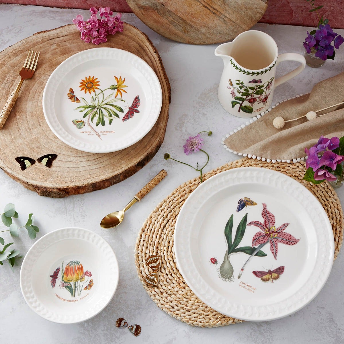 Botanic Garden Papilio 12 Piece Set