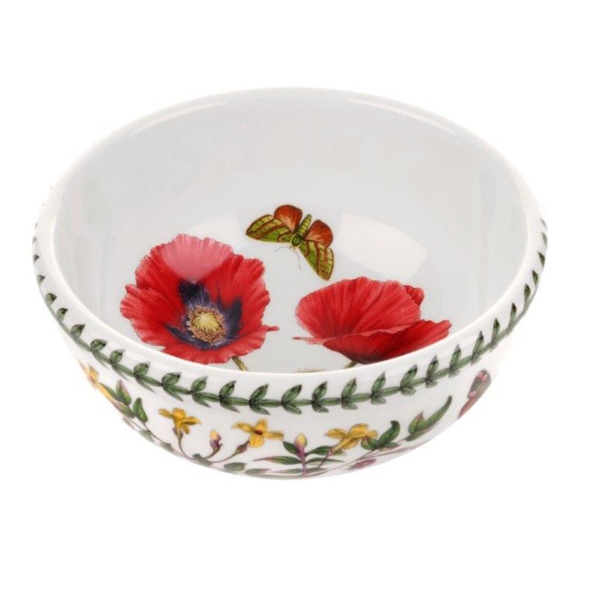 Seconds Portmeirion Botanic Garden 5.5 Inch Bowl - Poppy