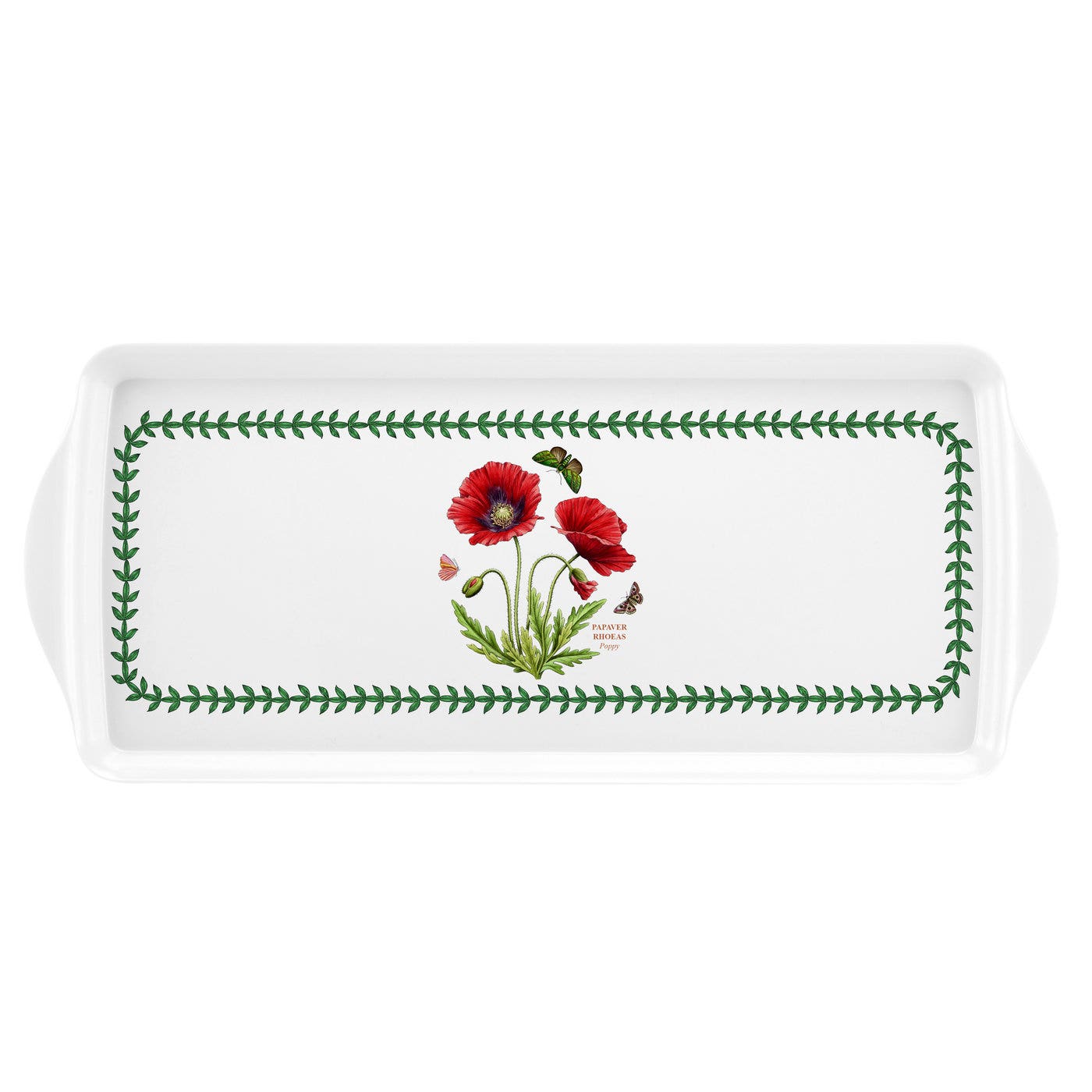 Pimpernel Botanic Garden Sandwich Tray - Poppy