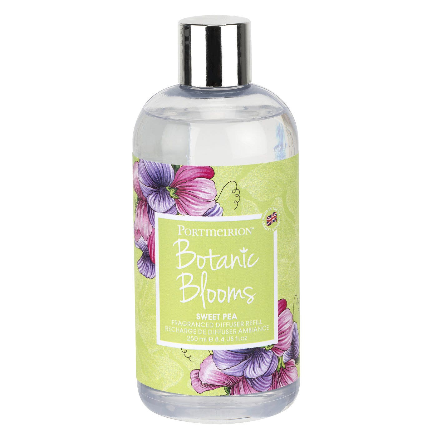 Portmeirion Botanic Blooms Sweet Pea 250ml Diffuser Refill 