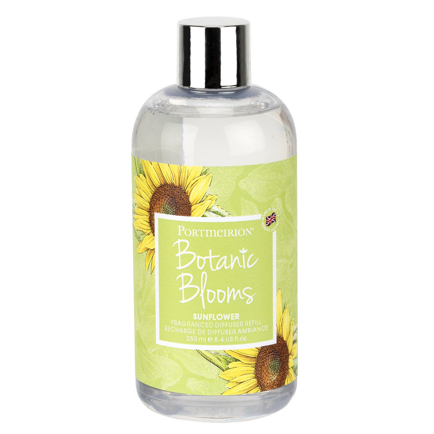 Portmeirion Botanic Blooms 250ml Reed Diffuser Refill Sunflower