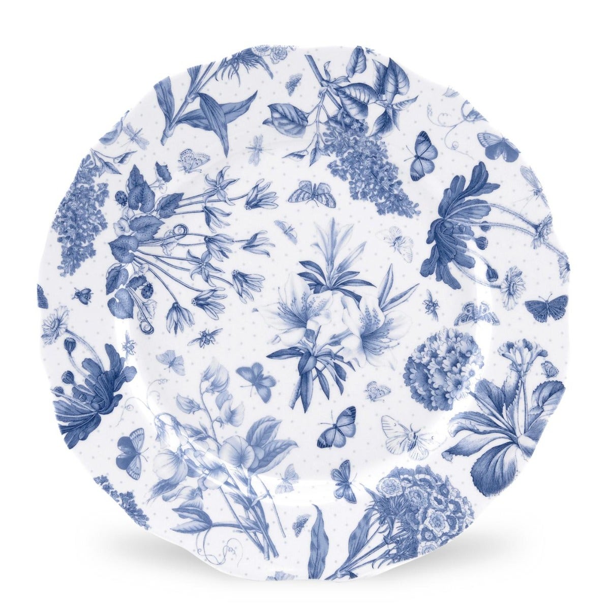 Portmeirion Botanic Blue 10.75 inch Dinner Plate set of 4