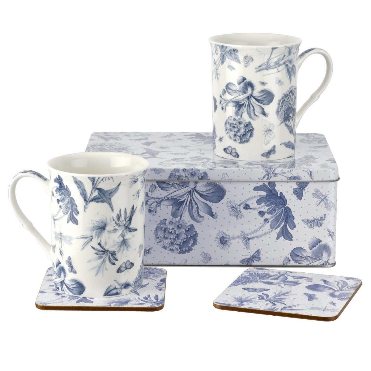 Portmeirion Botanic Blue 5 Piece Tin Set