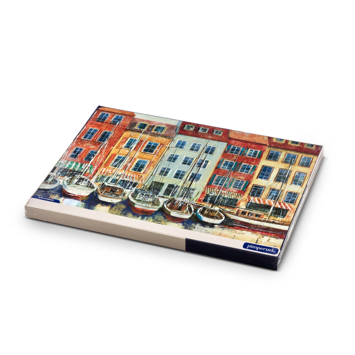 Pimpernel Boat Scene Large Placemats Set of 4