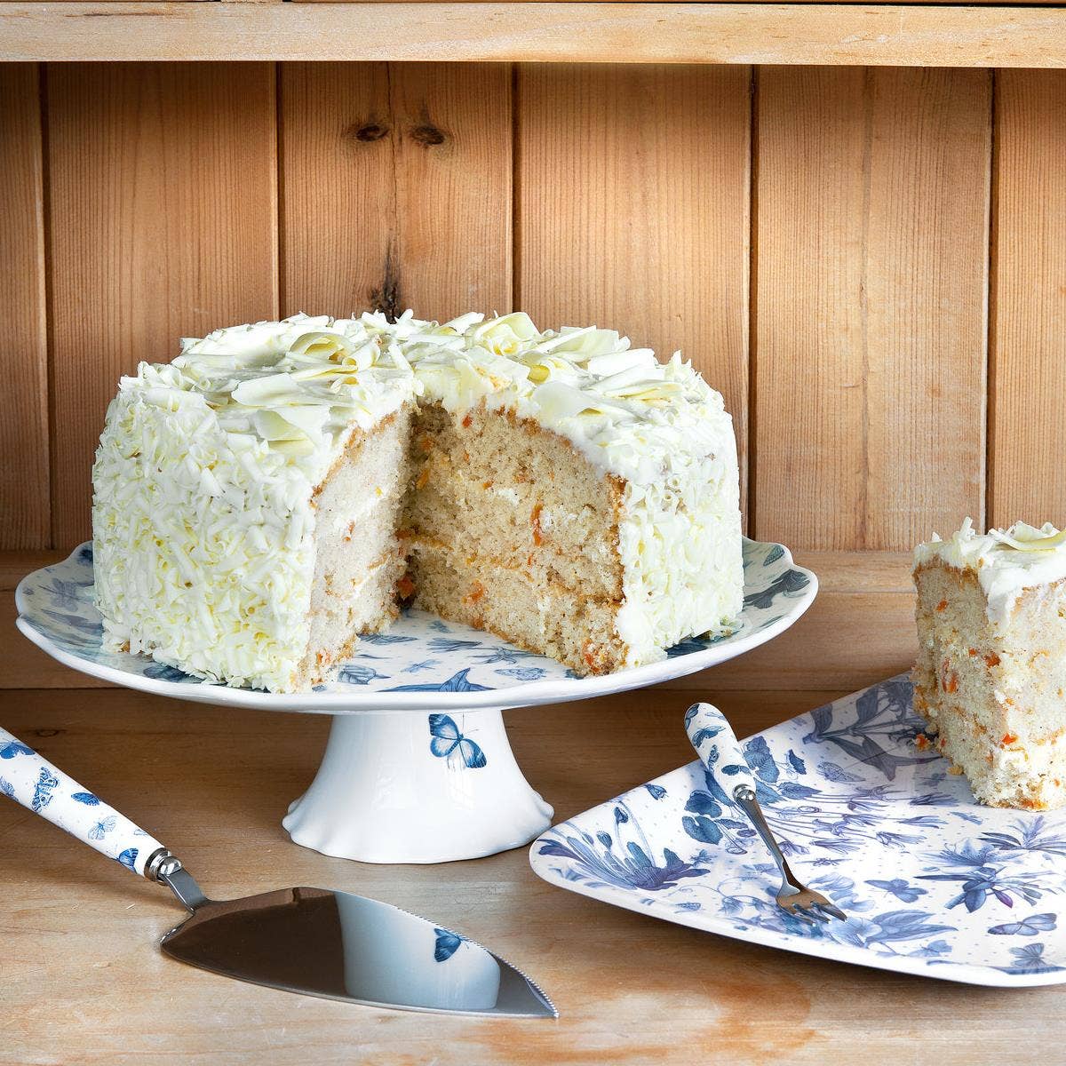 Portmeirion Botanic Blue Cake stand