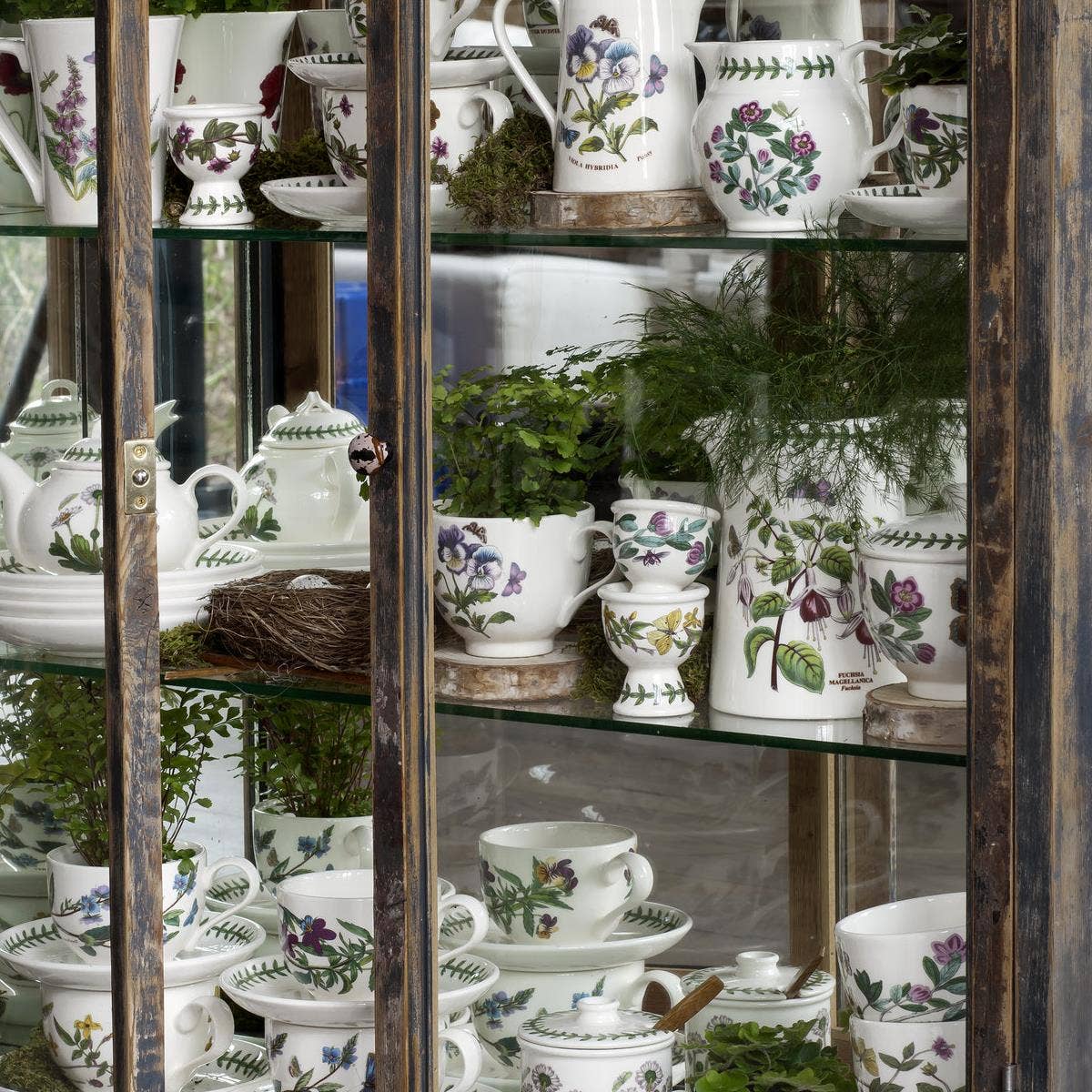 Seconds Portmeirion Botanic Garden 1 Cup Teapot  -  No Guarantee of Flower Design