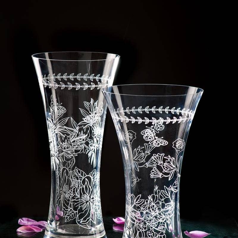 Portmeirion Botanic Garden Medium Crystal Vase