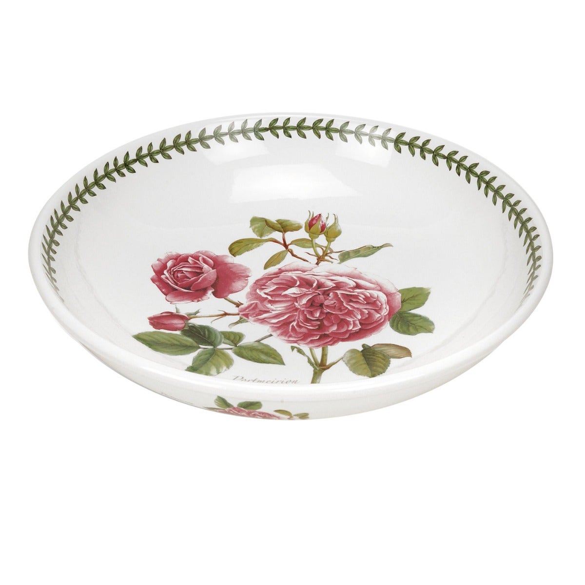 Seconds Portmeirion Botanic Roses 13 Inch Low Open Fruit Bowl - No Guarantee of Flower Design