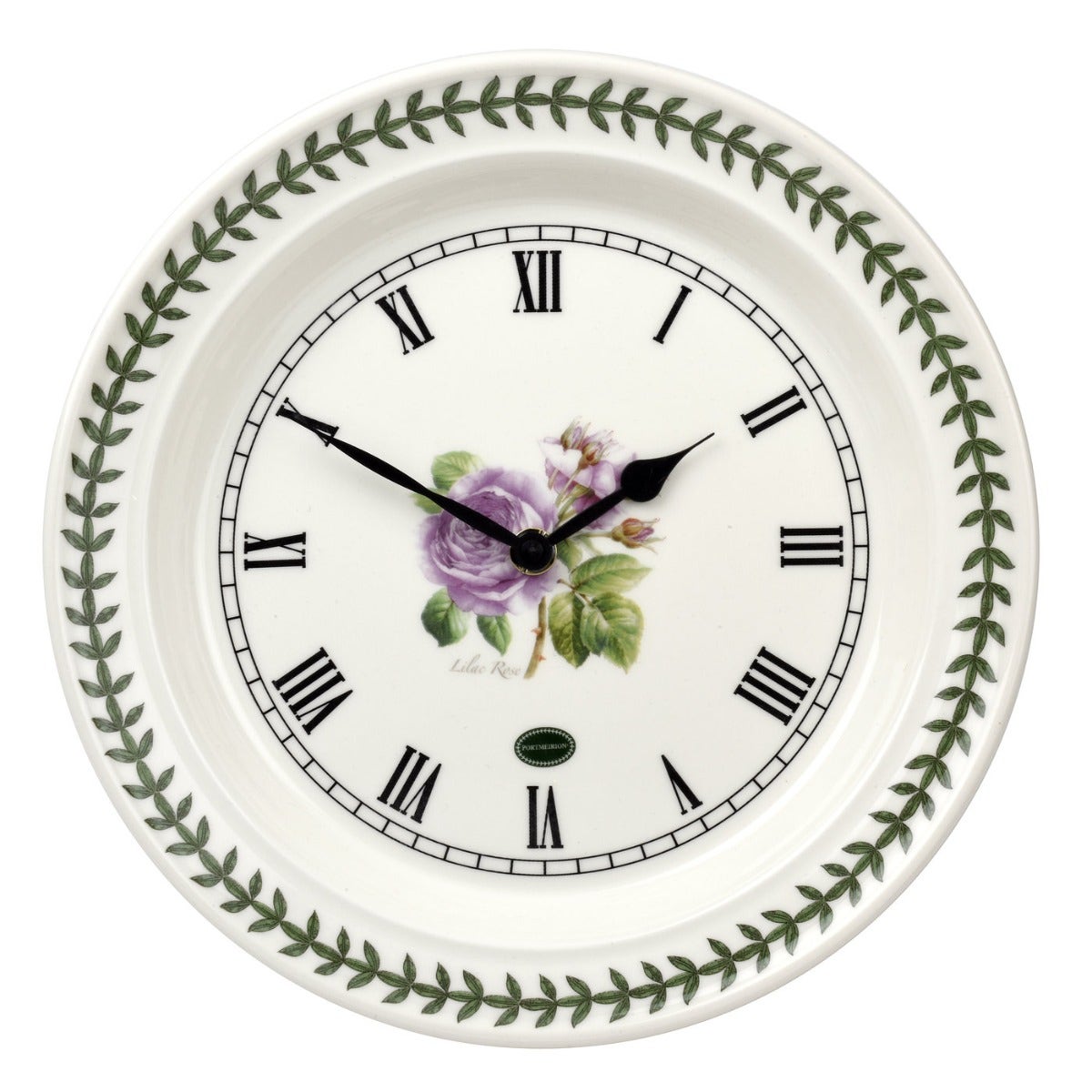 Botanic Roses Wall Clock
