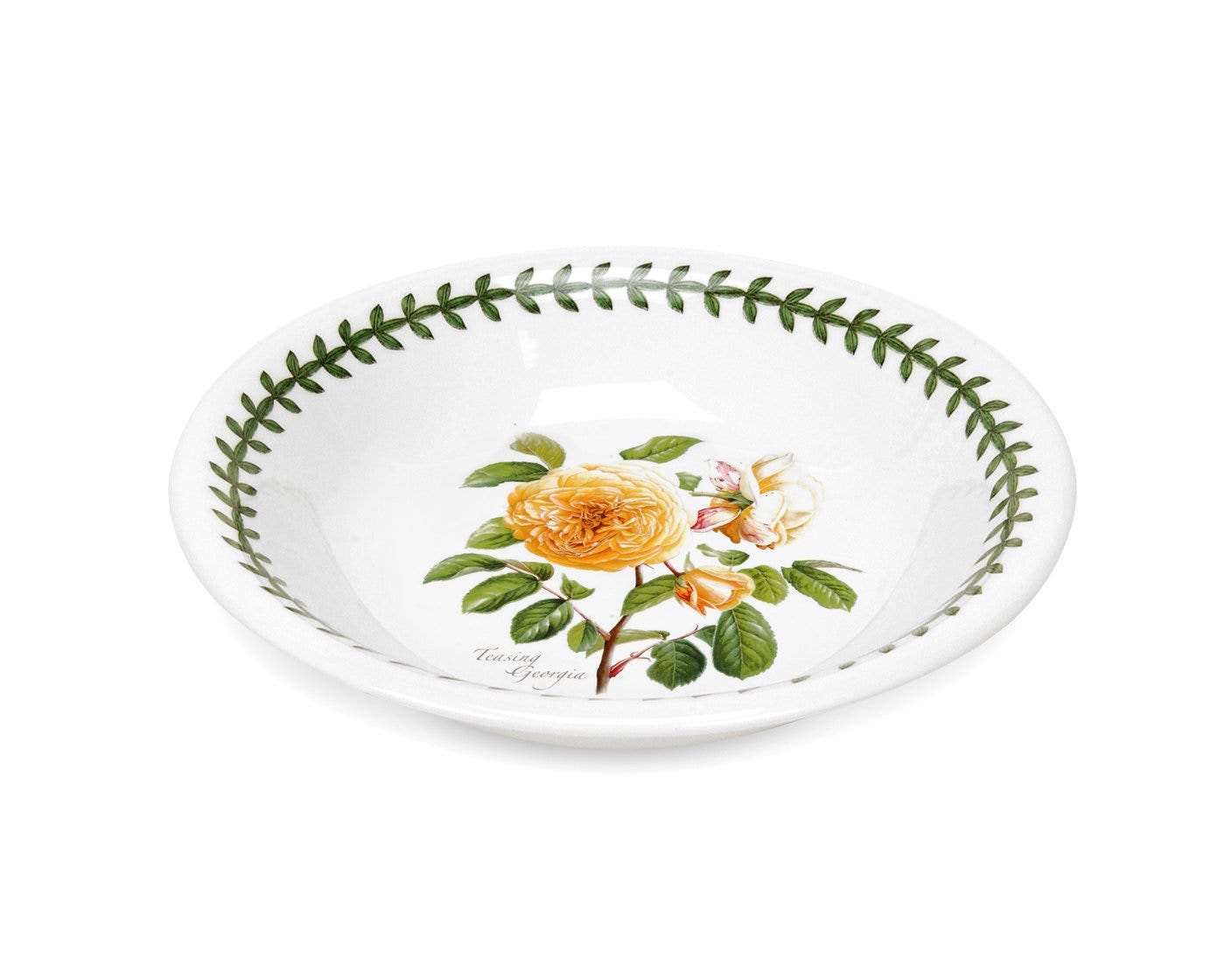 Seconds Portmeirion Botanic Roses Set of 6 7 inch Bowl - Georgia 